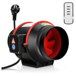 Ventilateur de conduit 100mm / 150mm aérateur extracteur d'air de conduit ventilateur axial de gaine ... Ventilateur de conduit 100mm / 150mm aérateur extracteur d'air de conduit ventilateur axial de gaine ...
