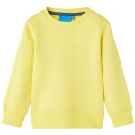 Sweat - shirt pour enfants jaune clair 128 Sweat - shirt pour enfants jaune clair 128