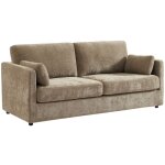 Sweeek - canapé 2 places déhoussable tissu l 198 x p 88 x h 85cm - neo en tissu taupe Sweeek - canapé 2 places déhoussable tissu l 198 x p 88 x h 85cm - neo en tissu taupe