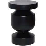 Sweeek - table d'appoint. bout de canapé. table de chevet en métal coloris noir. alma. Ø30. 5 x h 46. ... Sweeek - table d'appoint. bout de canapé. table de chevet en métal coloris noir. alma. Ø30. 5 x h 46. ...