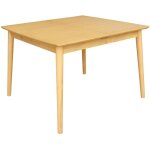 Sweeek - table à manger rectangulaire extensible bois d'hévéa et placage chêne naturel 4 - 6 places - ... Sweeek - table à manger rectangulaire extensible bois d'hévéa et placage chêne naturel 4 - 6 places - ...