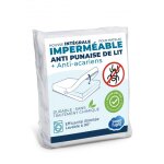 Sweet night - housse intgrale matelas impermable 160x200x30 cm anti - punaise de lit et anti - acariens ...