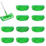[jamais utilis�] swiffer lot de 10 serpill�res pour balai � franges swiffer - r�utilisables - lavables ...
