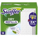 Swiffer - lingette s�che sol swiffer dry x18