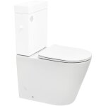 Swiss aqua technologies brevis cuvette wc � poser sans bride en c�ramique (r�servoir non fourni), blanc ...