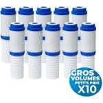 Swiss aqua technologies - cartouche filtrante sat 2 composants 10 microns (satcpc1010mx10)