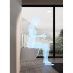 Swiss aqua technologies ergo wc suspendu sans bride tornado et fixations invisibles + abattant softclose ...