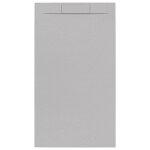 Swiss aqua technologies - fusion receveur de douche 140x90cm en marbre coulé avec siphon, gris (satfu14090grp ... Swiss aqua technologies - fusion receveur de douche 140x90cm en marbre coulé avec siphon, gris (satfu14090grp ...