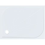 Swiss aqua technologies - limnew 100x80 cm receveur de douche rectangulaire, marbre coul�, blanc (limnew10080) ...