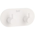 Swiss aqua technologies - patère murale adhésive double crochets en acier inoxydable, blanc mat (haceknalep2kb ... Swiss aqua technologies - patère murale adhésive double crochets en acier inoxydable, blanc mat (haceknalep2kb ...