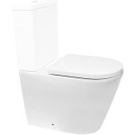 Swiss aqua technologies project cuvette wc � poser sans bride en c�ramique (r�servoir non fourni), blanc ...