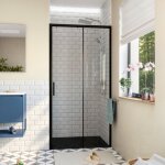 Swiss aqua technologies - tex bb porte de douche 110x195cm coulissante anticalcaire avec profilés noir ... Swiss aqua technologies - tex bb porte de douche 110x195cm coulissante anticalcaire avec profilés noir ...