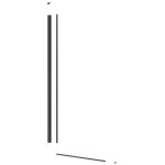 Swiss aqua technologies walk - in set d'installation pour paroi de douche avec cloison abaiss�e, profil�, ...