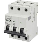 Sygonix - sy - 6441086 syg - mcb 3p / c20 / 6ka disjoncteur 3 ples 20 a 415 v / ac