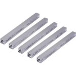 Sygonix sy - 6801158 goulotte de c�blage (l x l x h) 2000 x 25 x 25 mm 5 pc(s) gris