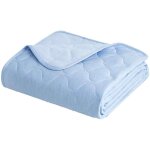 Syligr couette d'�t� l�g�re en coton pour lit queen size, douce et respirante, couvre - lit lavable et ...