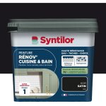 Syntilor peinture meuble noir satin syntilor renov' cuisine et bain 0. 75l