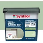 Syntilor peinture meuble vert jade satin syntilor renov' cuisine et bain 0. 75l