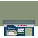 Syntilor peinture meuble vert sauge satin syntilor renov' cuisine et bain 2l