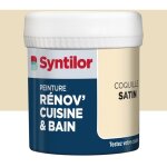 Syntilor testeur peinture meuble coquille satin syntilor renov' cuisine et bain 0. 075l