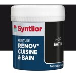 Syntilor testeur peinture meuble noir satin syntilor renov' cuisine et bain 0. 075l