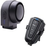 Systme d'alarme antivol intelligent : alarmes avec tlcommande, 115 db usb - c rechargeable et tanche, ...
