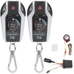 Syst�me d'alarme bidirectionnel, t�l�commande universelle antivol pour moto, pour la s�curit�, 12v