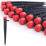 Keyoung - systme d'arrosage, metteurs goutte  goutte pour tube d'irrigation goutte  goutte de 1 / ...