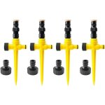 Syst�me d'arrosage automatique rotatif � 360�, arroseur de jardin multifonction r�glable avec connecteur ...