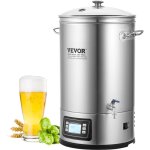 Systeme de brassage de biere electrique tout - en - un, cuve de brassage 30 l, cuve de fermentation biere ...