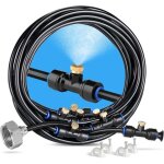 Syst�me de brumisation - 15 m - rampe + 21 buses de brumisation en laiton + un adaptateur en laiton (1, ...