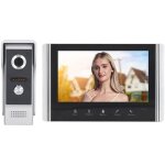 Systme d'interphone vido filaire avec camra hd 7 pouces wifi smart visual phone kits de visiophone, ...
