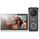 Systme d'interphone vido hikvision ds - kis313 - p 17, 8 cm (7 ) gris, blanc