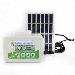 Systme d'irrigation goutte  goutte automatique, minuteur  nergie solaire - kit rglable avec buse ...