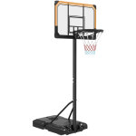 Syst�me de panier de basket - ball sur pied r�glable en hauteur, avec support � roulettes, hauteur r�glable ...