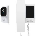 Systme de porte vido de 3, 5 pouces, cran ips sans fil, avec camra de porte, tlphone portable, ...