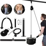 Ugreat - systme de poulie de levage fitness lat machine, musculation poulie rouleau pour cable rouleau, ...