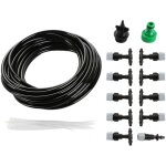 Sjlerst - systme de refroidissement  brouillard d'eau, tuyau d'arrosage buse sprinkler jardin patio ...