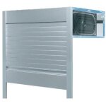 Systme rideau coulissant pour meuble haut de cuisine - kit aluminium avec cassette - dcor : blanc brillant ...