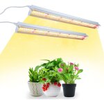 T5 lampe pour plantes, full spectrum 42cm lampes led de culture, lampe pour culture de plantes avec rflecteur ...