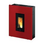 Pegaso - tabla - po�le � pellets ventil� 7 kw rouge
