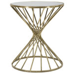 Table d'appoint design  hypnose  50cm or
