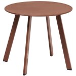 Table d'appoint de jardin saona d50cm acajou - hesp�ride