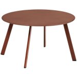 Table d'appoint de jardin saona d70cm acajou - hesp�ride