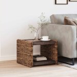 Table d'appoint naturel 44. 5 x 45 x 45 cm vidaxl