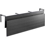 Mophorn - table de balcon pliante 12 x 59 po, table de bar d'ext�rieur pour balustrades, capacit� de ...