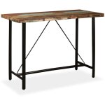 Table de bar bois massif de rcupration 150 x 70 x 107 cm