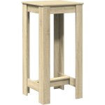 Table de bar ch�ne sonoma 51x50x103, 5 cm bois d'ing�nierie - vidaxl