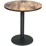 Table de bar ronde table haute cuisine mange - debout avec plateau en bois mdf table ronde pour bistro ... Table de bar ronde table haute cuisine mange - debout avec plateau en bois mdf table ronde pour bistro ...