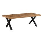 Table basse 130 cm pieds x edouard Table basse 130 cm pieds x edouard